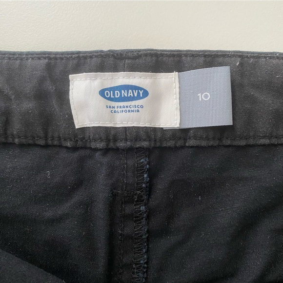 Old Navy Black Chino Shorts Size 10 - Picture 10 of 11